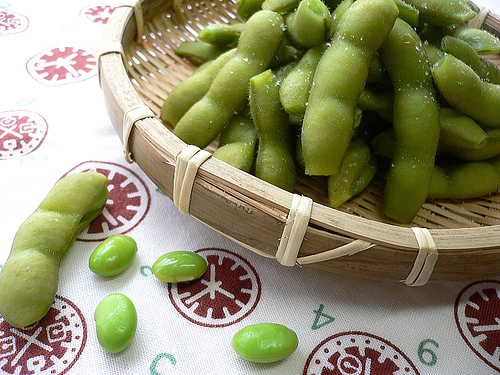 Edamame Soy Beans in Pods