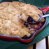 Apple Blueberry Skillet Cobbler