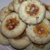 Apricot Walnut Thumbprint Cookies