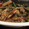 Beef Asparagus and Portobello StirFry