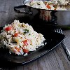 Chicken and Rice with Green Olives and Tomatoes