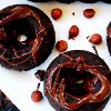Chocolate Chunk Hazelnut Baked Donuts
