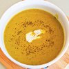 Creamy Asparagus Soup with Goat Cheese