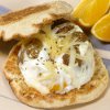 Jarlsberg Cheese and Sausage Breakfast Muffin