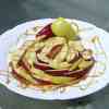 Low Fat Honey Wafer Caramel Apple Pizza