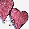 No Bake Cherry Brownie Hearts