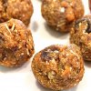 No Bake Oatmeal Raisin Carrot Cake Bites
