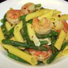 Penne with Shrimp and Asparagus