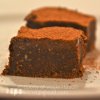 Raw Chocolate Brownies with Acai Ganache