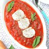 Baked Goat Cheese with Marinara