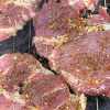 Grilled Pork Chops with Blue Cheese