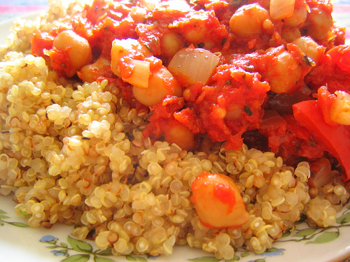 Chickpea Ratatouille with Quinoa