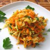 Shredded Apple Carrot Salad