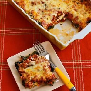 Sausage and Kale Mock Lasagna