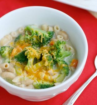 Skinny Broccoli and Cheese Soup