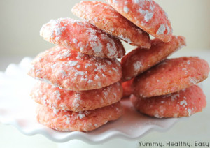 Strawberry Cool Whip Cookies