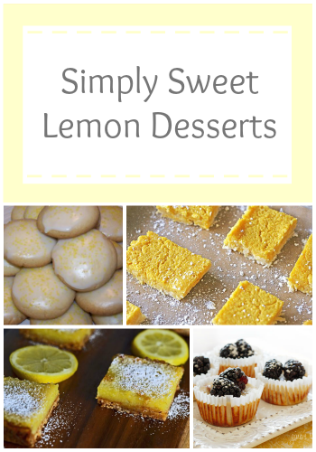 Lemon Dessert Recipes